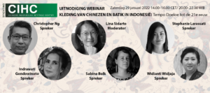 Batik achtergrond flyer nederland klein