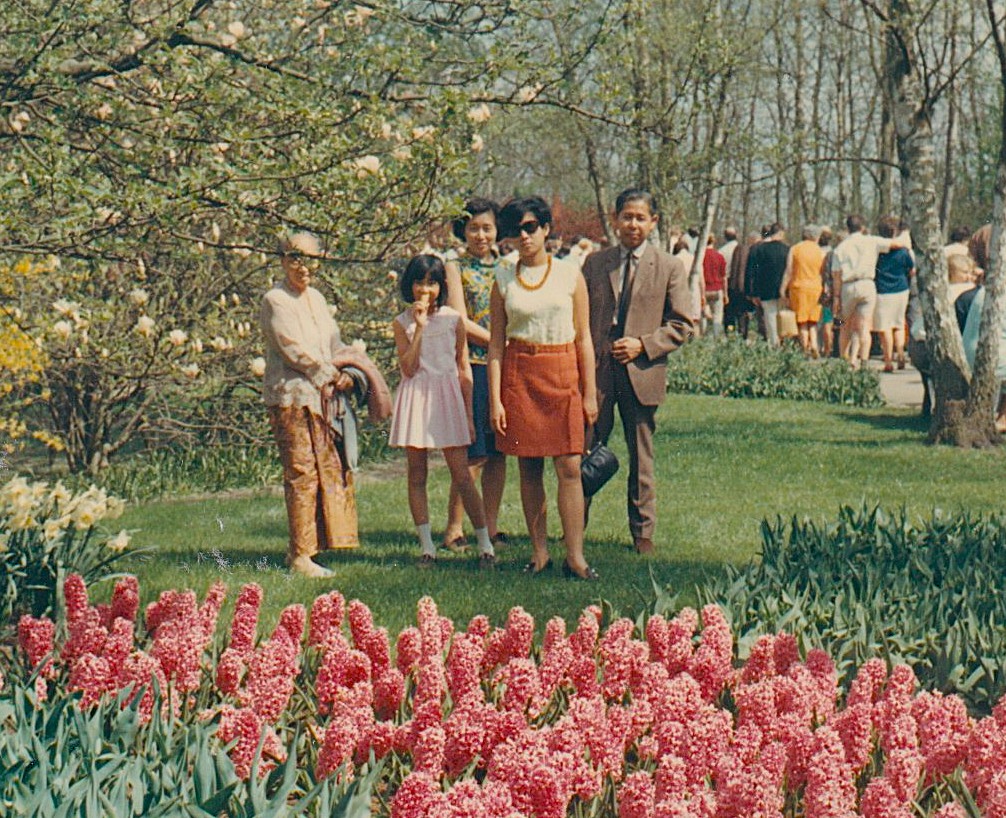FmV 91 Familiefoto in Keukenhof